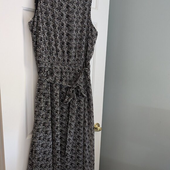 JBS Midi Dress with waist tie in same material - Size 18 - Picture 4 of 4